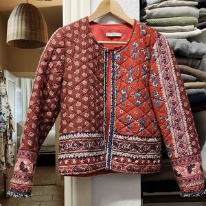 Mango Quilted Cotton Jacket XS